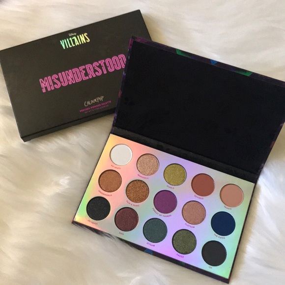 Colourpop Other - 🆕 DISNEY VILLAINS COLOURPOP MISUNDERSTOOD PALETTE